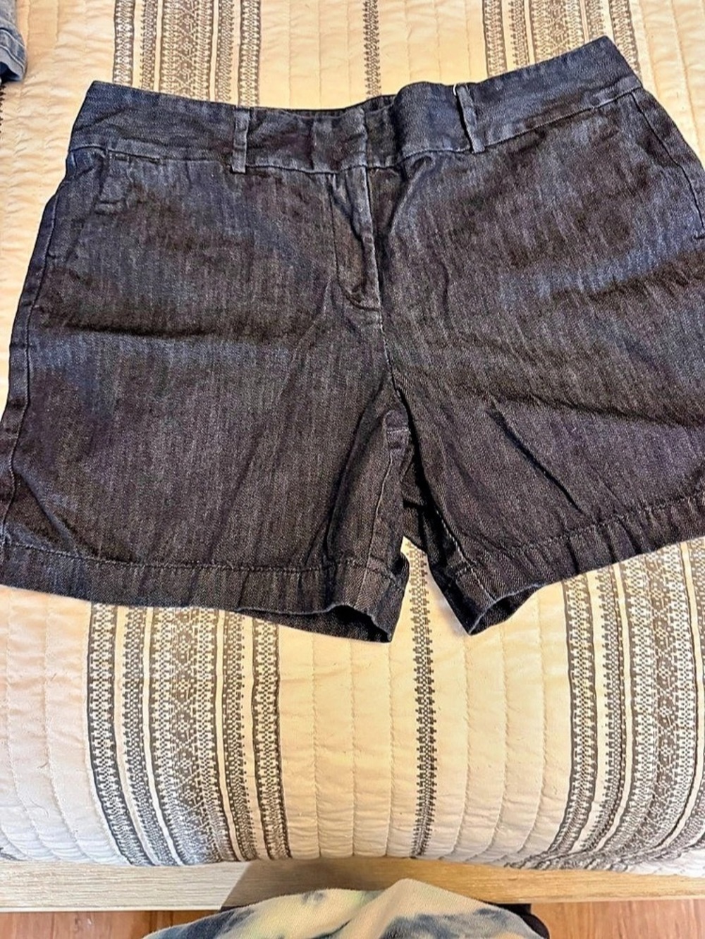 NWT Loft Cargo Shorts in Blue Size 10